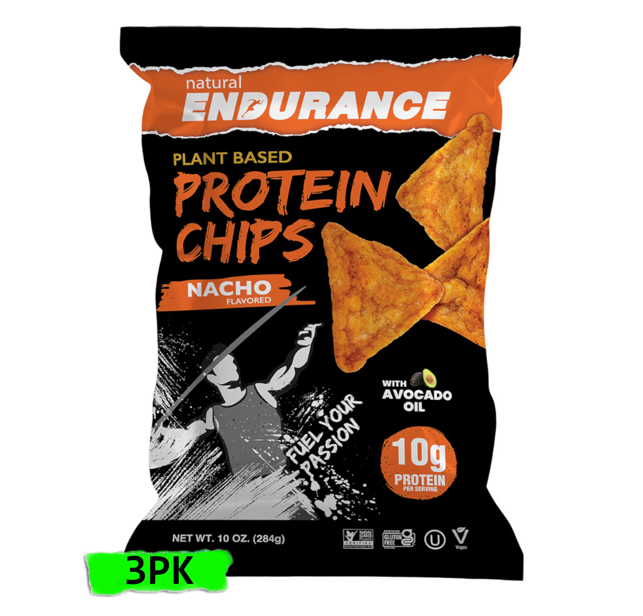 Nacho flavored Protein Chips