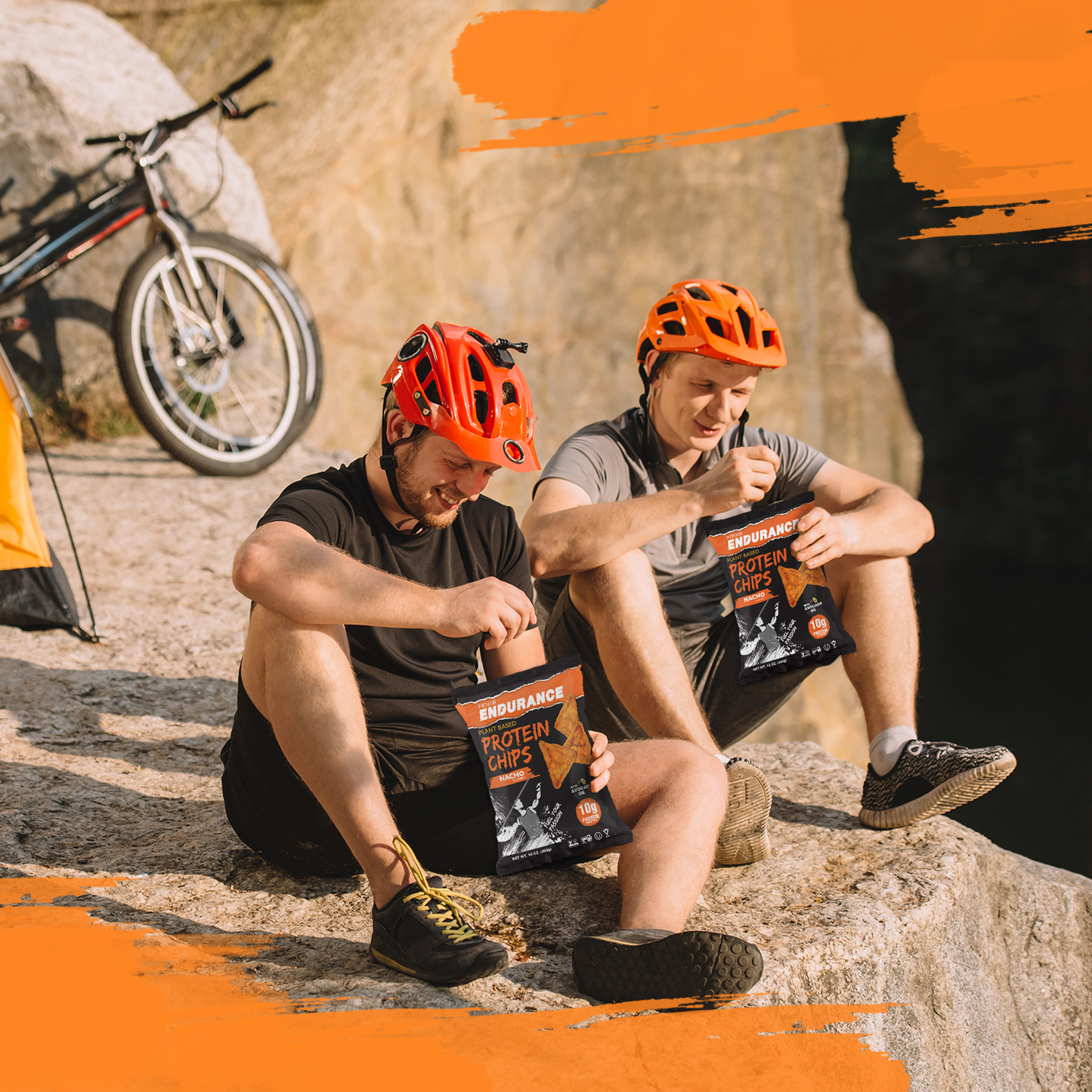 Nacho flavored Protein Chips Soy Free