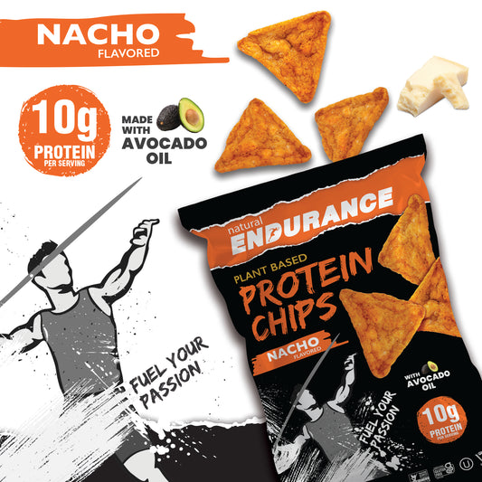 10oz BIG BAG Nacho flavored Protein Chips
