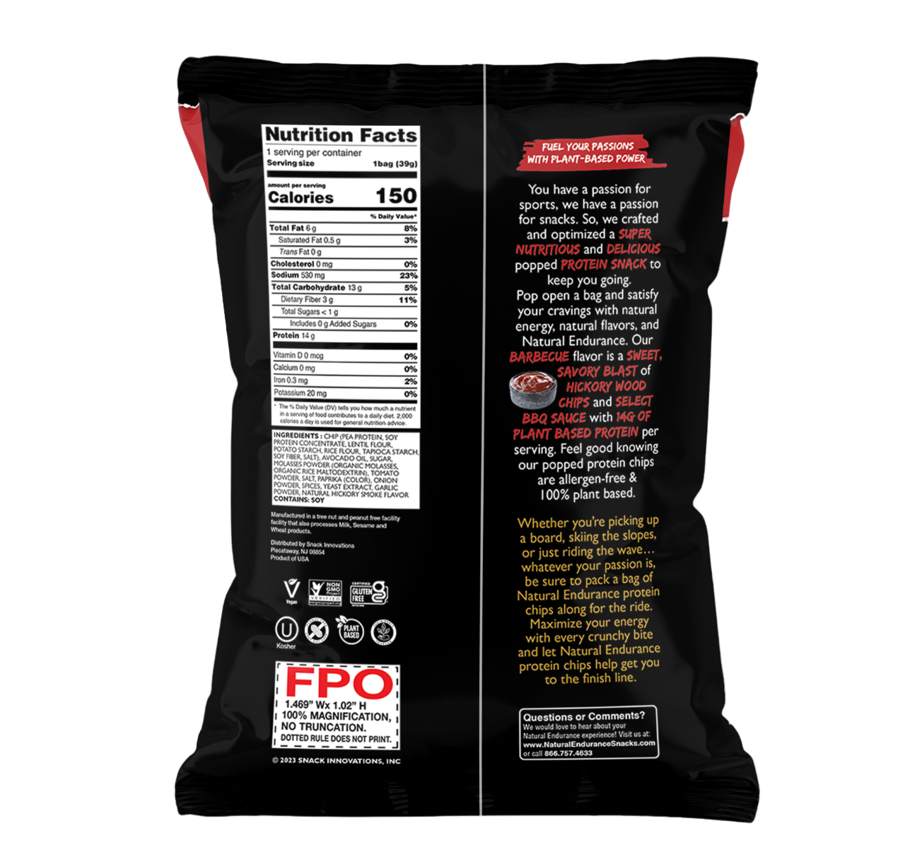 BBQ Protein Chips