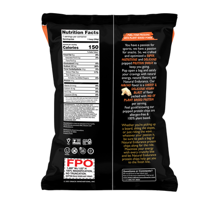 Nacho flavored Protein Chips