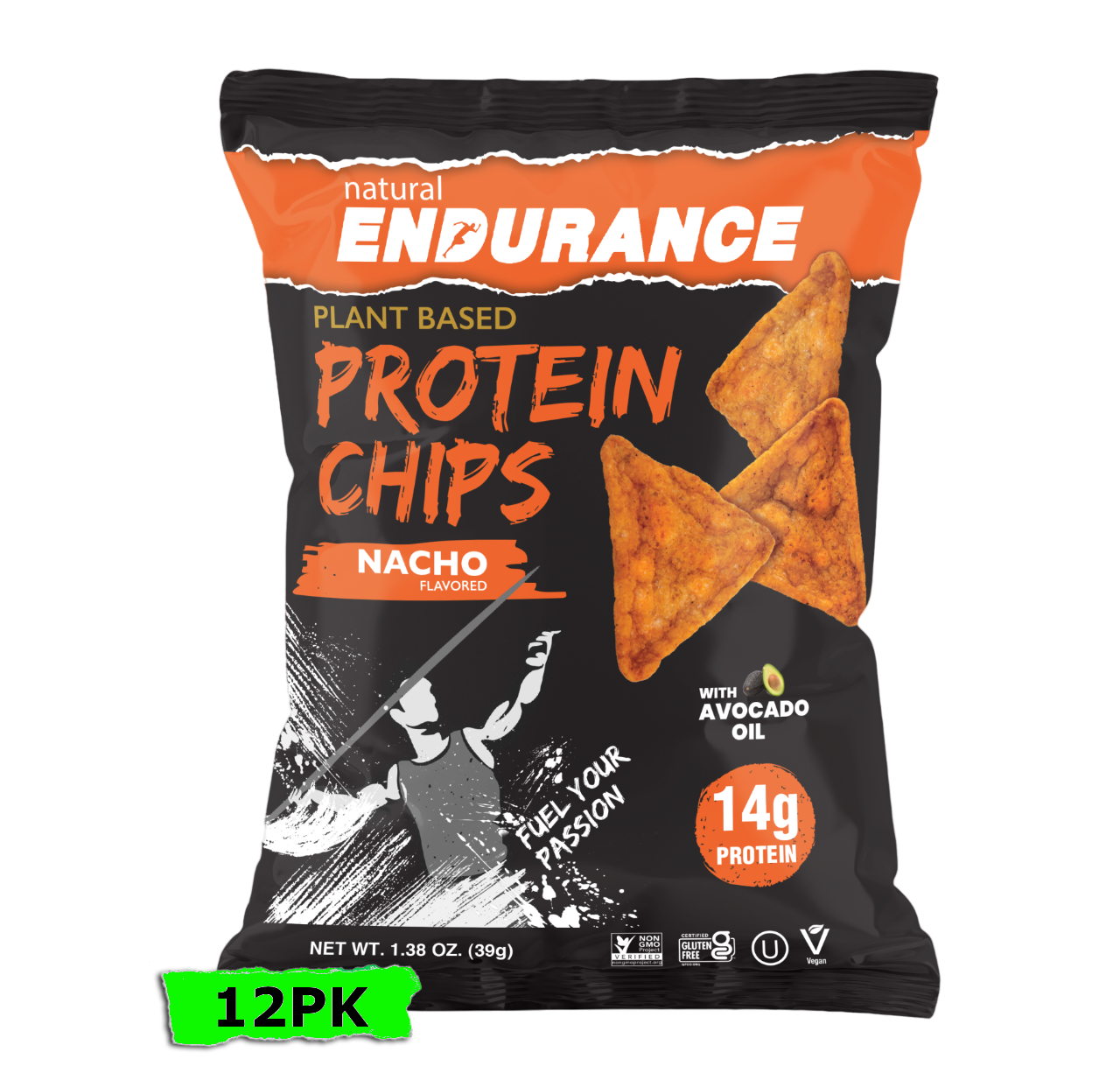 Nacho flavored Protein Chips