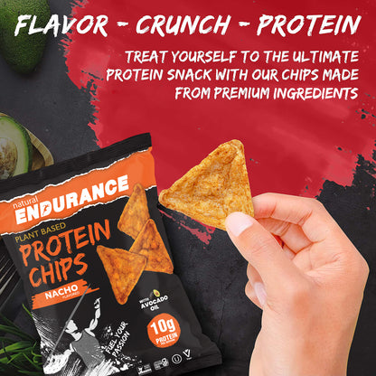 Nacho flavored Protein Chips