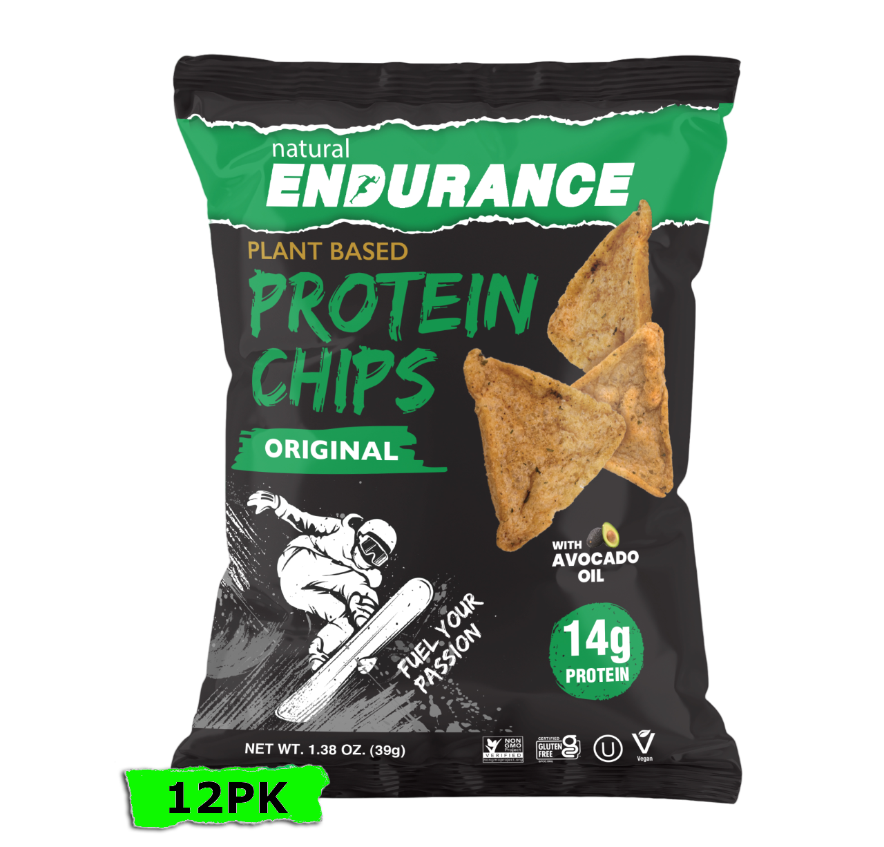 Original Flavored Protein Chips Natural Endurance